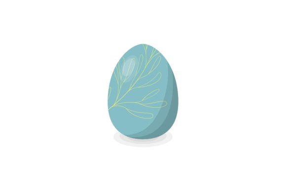 Blue Easter Decorative Graphics & Icons