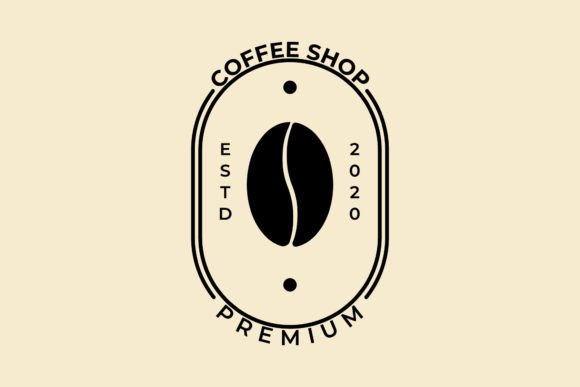 Coffee with Line Style Logo Icon Design: Graphics & Logos