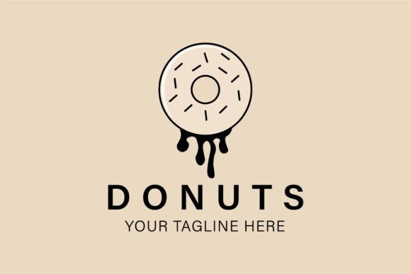 Donuts Vintage Logo, Icon & Symbol Graphics Review