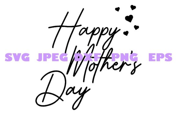 Elegant Decorative Mothers Day DXF 2
