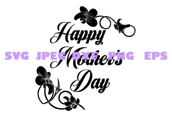 Elegant Mothers Day Graphics for Crafts & Content