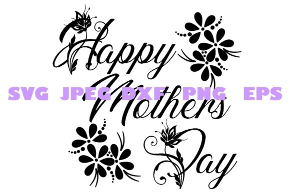 Elegant Mothers Day Graphics for Crafts & Content