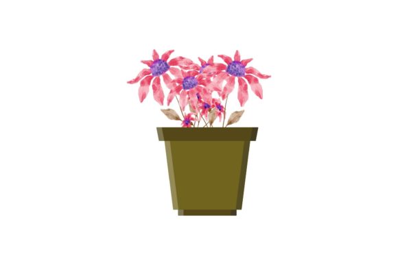 Flower Garden Decorative Graphics & Icons