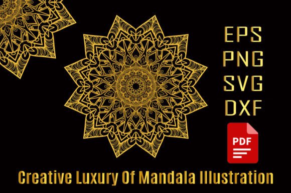 Henna Mandala Design: Graphics & Coloring Pages Amp