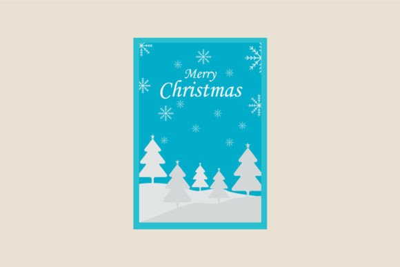 Merry Christmas Minimalis Print Poster: Graphics & Print Templates